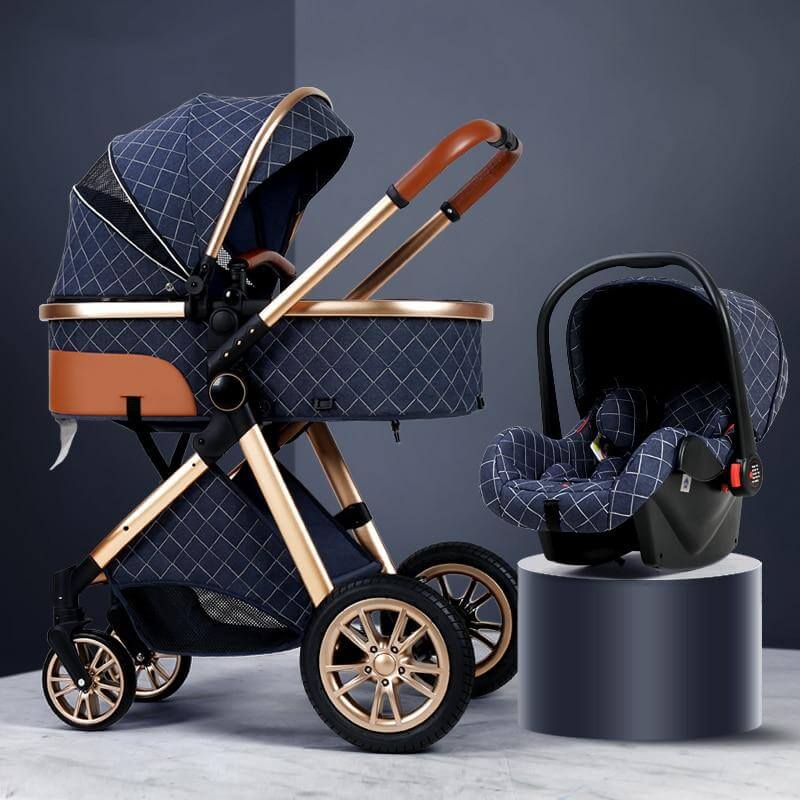 3 in 1 Luxury Baby Stroller (Free Car Seat) - Bubba Playtime | Premium Maternity, Baby Toddler & Essentials